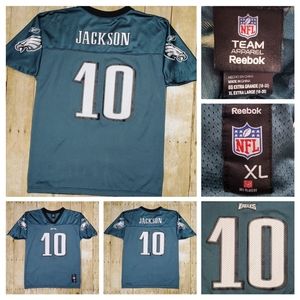 DeSean Jackson Football Jersey Philadelphia Eagles #10 Reebok XL Youth Women's